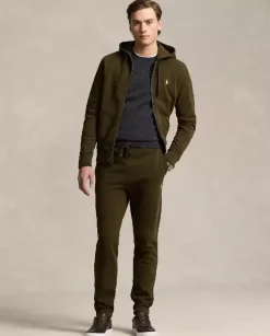 Rozpinana zielona bluza z kapturem