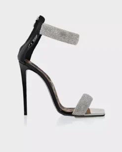 Sandały na szpilce z kryształami Hi-Heels Crystal