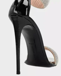 Sandały na szpilce z kryształami Hi-Heels Crystal