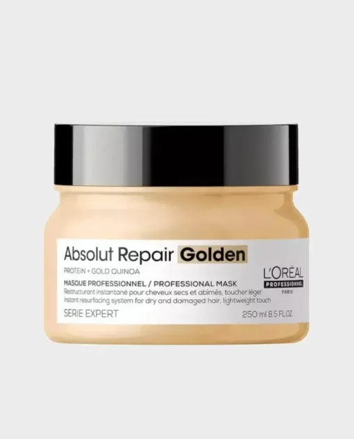 Serie Expert Absolut Repair Golden Mask złota maska regenerująca do włosów zniszczonych 250ml