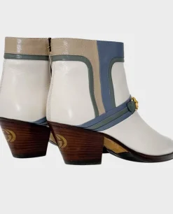 Skórzane botki