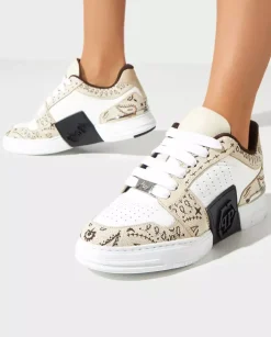 Skórzane sneakersy Lo-Top