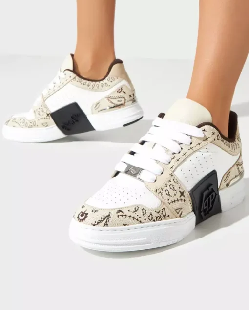 Skórzane sneakersy Lo-Top