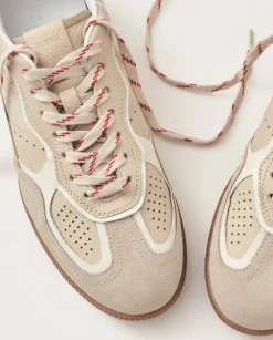 Skórzane sneakersy Tb.490 Rife Grain Cream