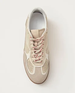 Skórzane sneakersy Tb.490 Rife Grain Cream