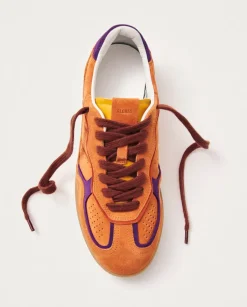 Skórzane sneakersy Tb.490 Rife Orange