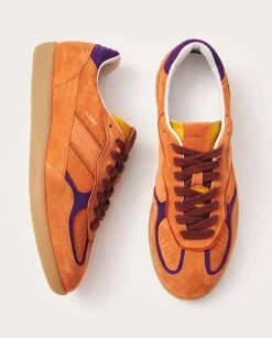 Skórzane sneakersy Tb.490 Rife Orange