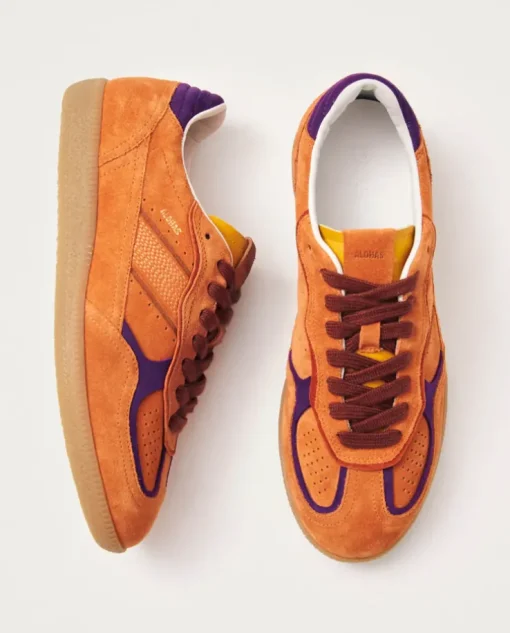 Skórzane sneakersy Tb.490 Rife Orange