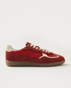 Skórzane sneakersy Tb.490 Rife Sheen Red