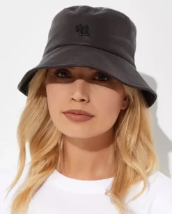 Skórzany kapelusz bucket Caran