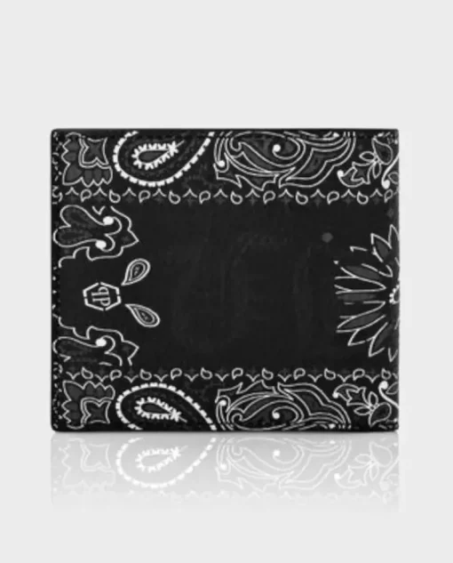 Skórzany portfel Paisley Gothic