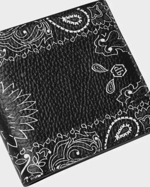 Skórzany portfel Paisley Gothic