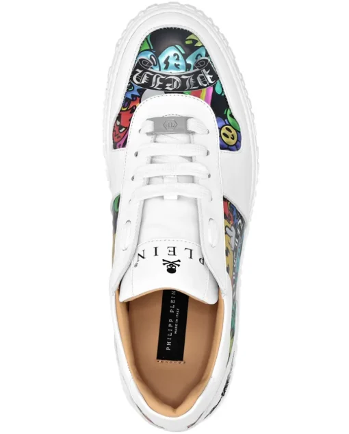 Sneakersy z kolorowym nadrukiem