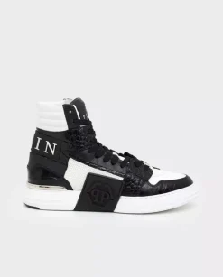 Sneakersy z tłoczeniem skóry krokodyla Phantom Kick$