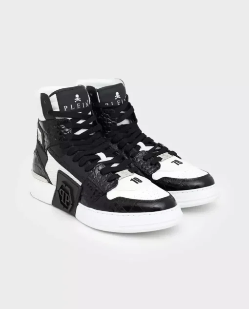 Sneakersy z tłoczeniem skóry krokodyla Phantom Kick$
