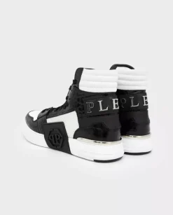 Sneakersy z tłoczeniem skóry krokodyla Phantom Kick$