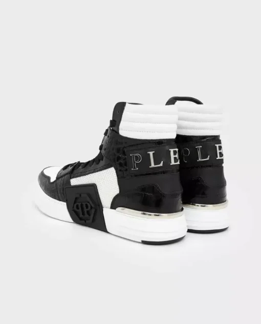 Sneakersy z tłoczeniem skóry krokodyla Phantom Kick$