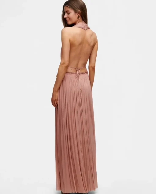 Spódnica maxi z jedwabiu Blush