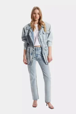 Spodnie Enzo Light Blue