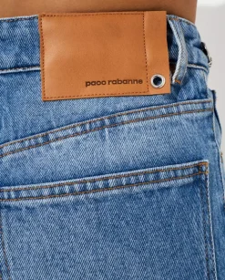 Spodnie jeansowe z ozdobnymi blaszkami