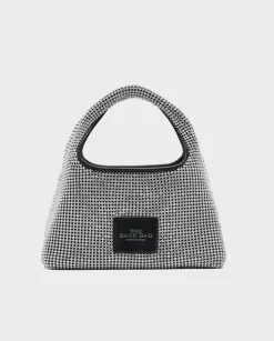 Srebrna torebka The Sack mini