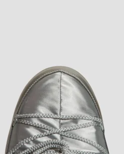 Srebrne śniegowce Classic Low Glance