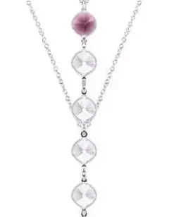 Srebrny łańcuszek na ciało Violet Crown Energy