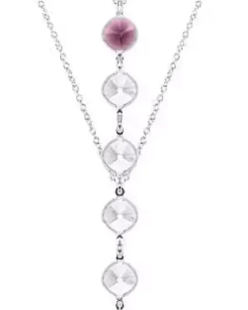 Srebrny łańcuszek na ciało Violet Crown Energy