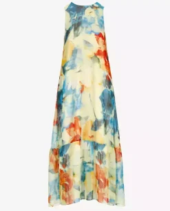 Sukienka maxi w kwiatowy print Faenza