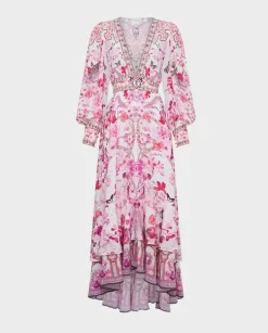 Sukienka maxi w kwiaty