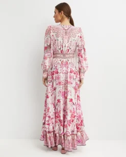 Sukienka maxi w kwiaty