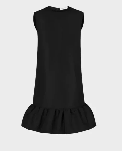 Sukienka mini Peplum z falbaną