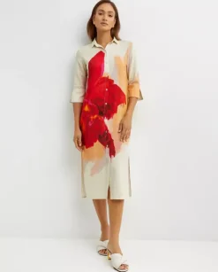 Sukienka w kwiatowy print Flora