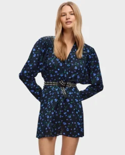 Sukienka w kwiaty Lilly Blue