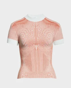 Sweter z krótkim rękawem