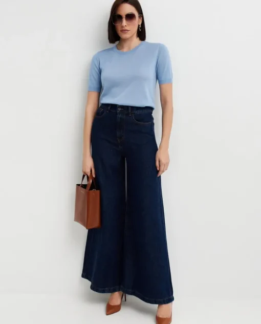 Sweter z krótkim rękawem LINFA25