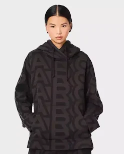 Szara bawełniana bluza The Monogram Oversize