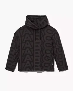 Szara bawełniana bluza The Monogram Oversize