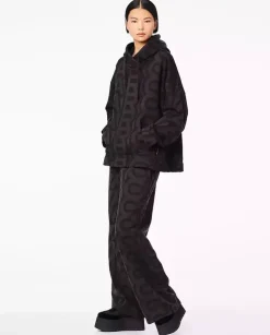 Szara bawełniana bluza The Monogram Oversize