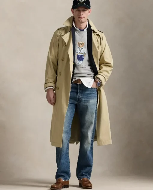 Szara bluza z grafiką Polo Bear