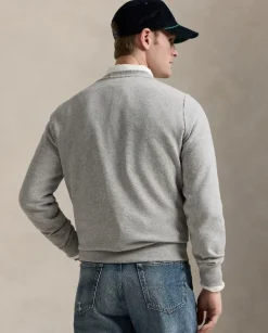 Szara bluza z grafiką Polo Bear