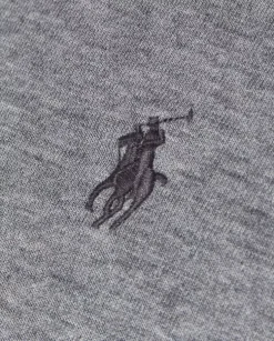 Szara bluzka z suwakiem i logo