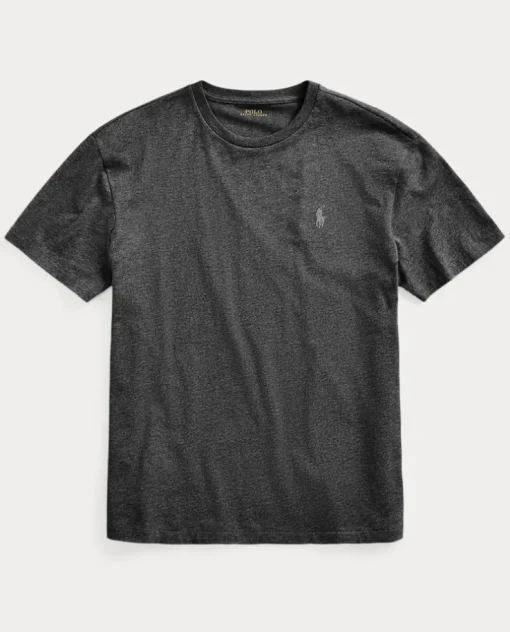 Szara koszulka Custom Slim Fit