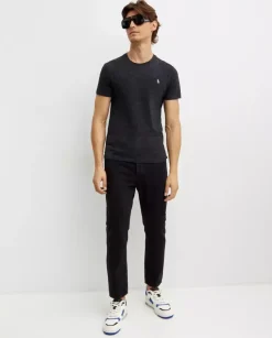 Szara koszulka Custom Slim Fit