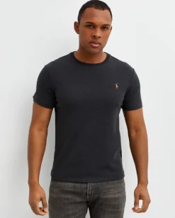 Szara koszulka Slim Fit