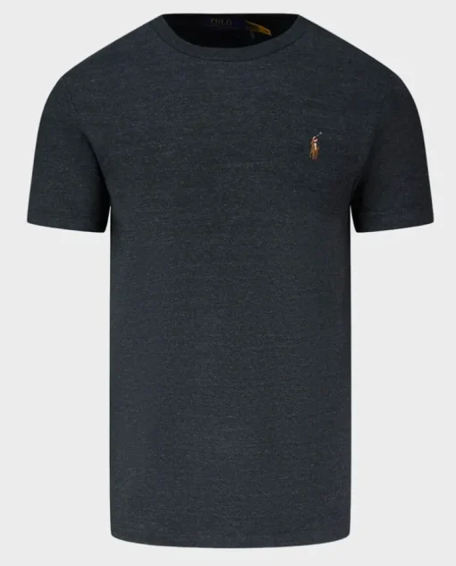 Szara koszulka Slim Fit