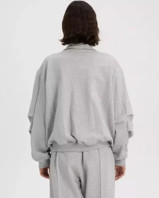 Szara kurtka bomber