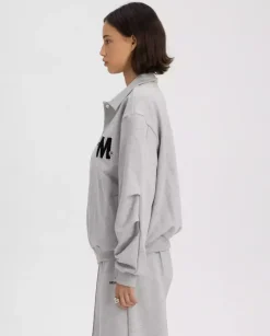 Szara kurtka bomber