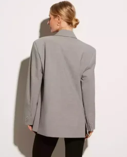 Szara marynarka oversize Rome