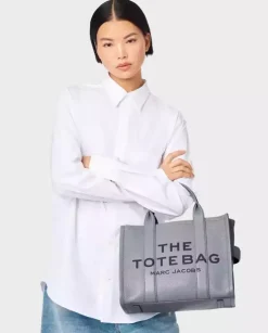 Szara torba na ramię The Tote Medium